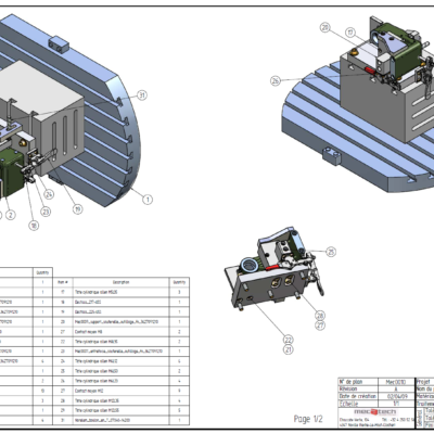 Elaboration d'outillage